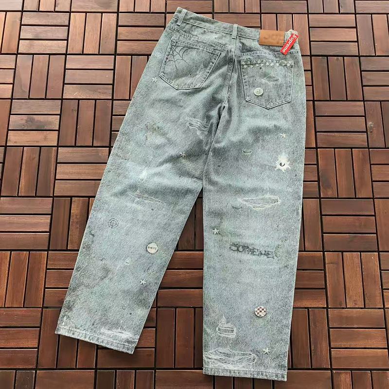 SUPREME & HJR JEANS 77070654 (im 185CM 70KG iwear size 30 in the photo)