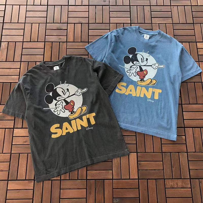 SAINT MICHAEL & DISNEY T-SHIRT 77040107 (im 185CM 80KG iwear size M in the photo)