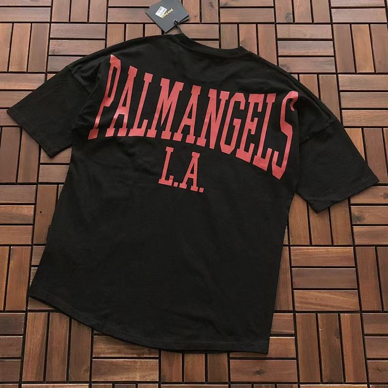 PALM ANGELS T-SHIRT 55010418 (im 176CM 58KG iwear size M in the photo)
