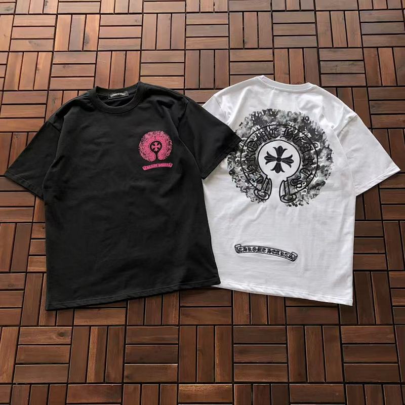 CHROME HEARTS T-SHIRT 11092536 (im 180CM 68KG iwear size S in the photo)