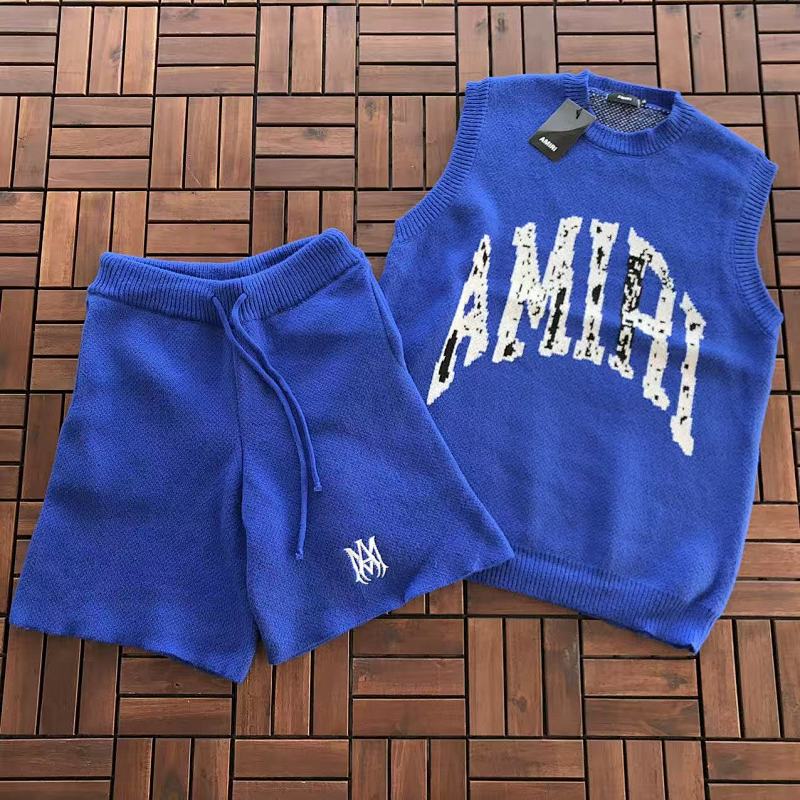 AMIRI VEST SHORTS SWEATER 33121732 (im 180CM 68KG iwear size XL in the photo)