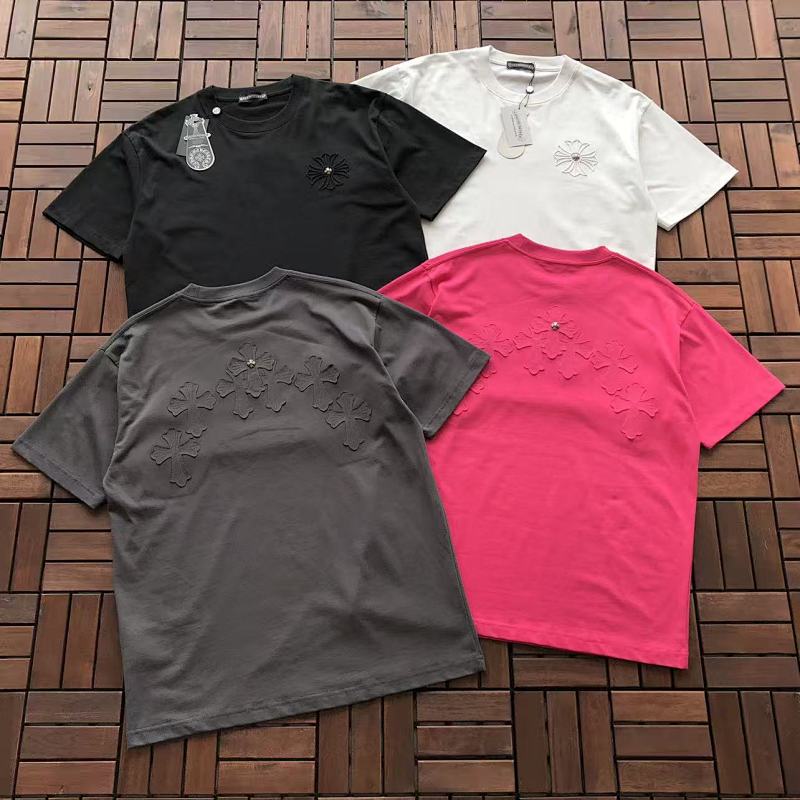 CHROME HEARTS T-SHIRT 77041303 (im 185CM 80KG iwear size L in the photo)