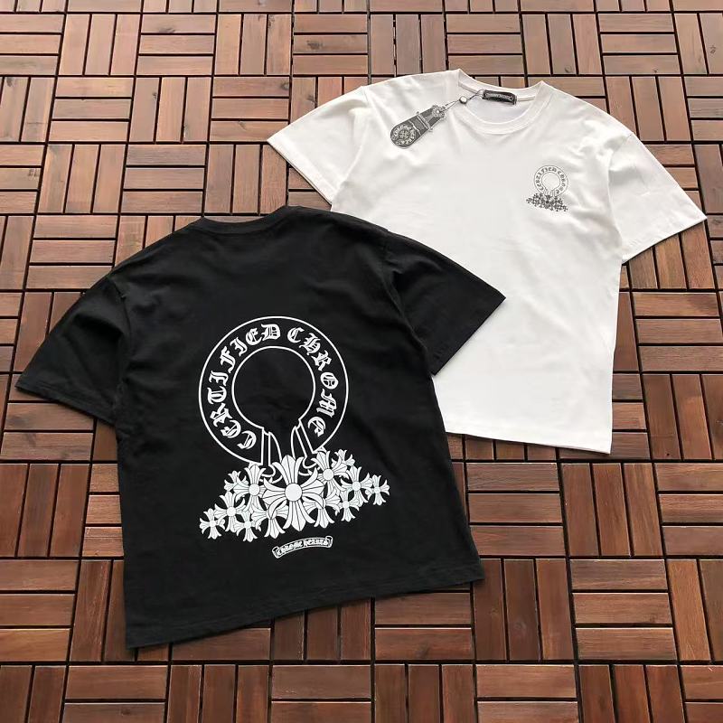 CHROME HEARTS T-SHIRT 77070103 (im 185CM 80KG iwear size M in the photo)
