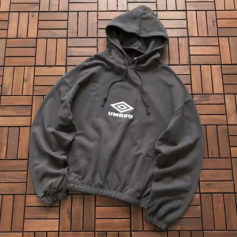 UMBRO HOODIE FLEECE 44122305 (im 180CM 68KG iwear size M in the photo)