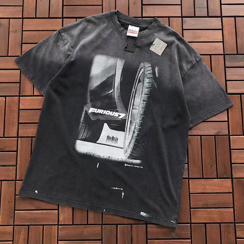 SAINT MICHAEL T-SHIRT 55041326 (im 185CM 70KG iwear size S in the photo)