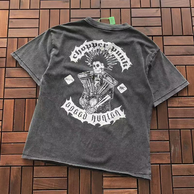 SAINT MICHAEL T-SHIRT 55050839 (im 185CM 70KG iwear size S in the photo)