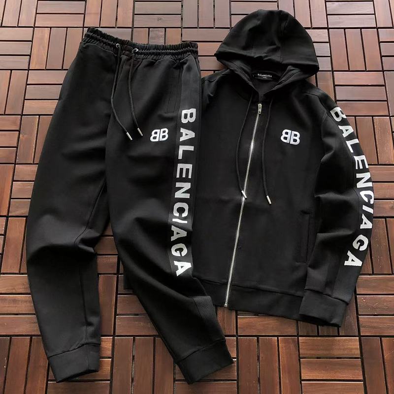 BALENCIAGA HOODIETROUSERS 55062965 (im 185CM 70KG iwear size L in the photo)