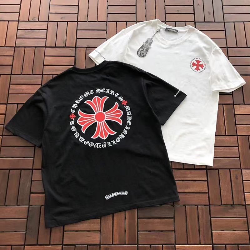 CHROME HEARTS T-SHIRT 77041046 (im 185CM 70KG iwear size M in the photo)