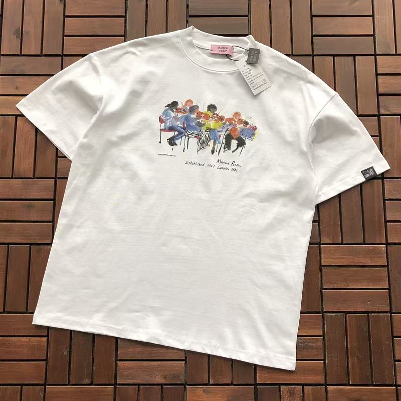 MARTINE ROSE T-SHIRT 55060859 (im 185CM 80KG iwear size S in the photo)