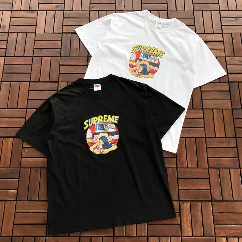 SUPREME T-SHIRT 11111034 (im 185CM 80KG iwear size XL in the photo)