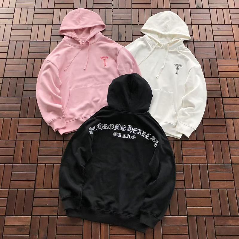 CHROME HEARTS HOODIE 66090635 (im 185CM 70KG iwear size M in the photo)