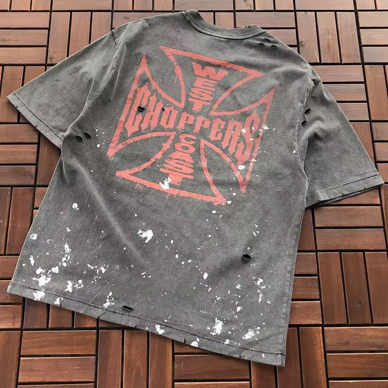 SAINT MICHAEL T-SHIRT 11092913 (im 180CM 68KG iwear size S in the photo)