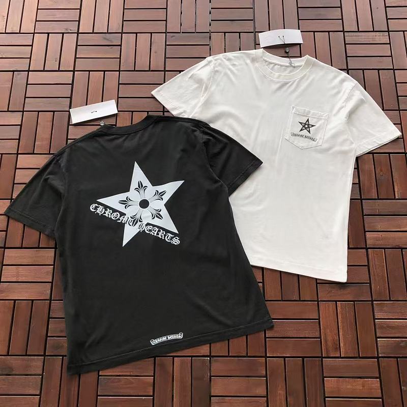 CHROME HEARTS T-SHIRT 55071076 (im 185CM 80KG iwear size M in the photo)
