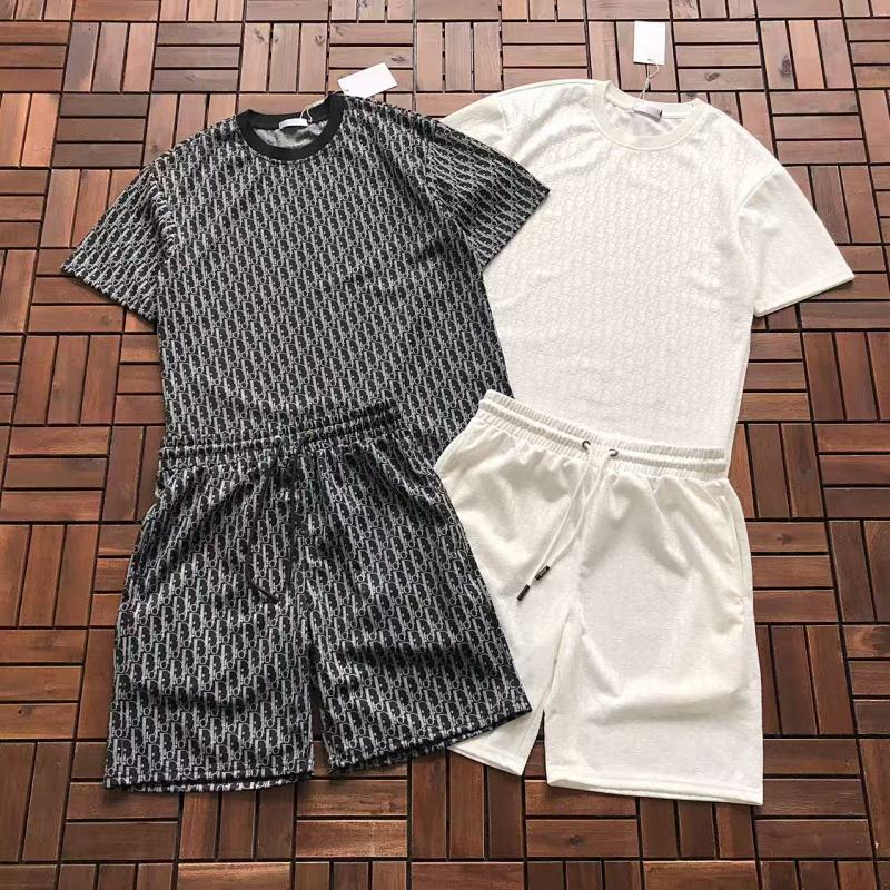 TOP PANTS DIOR T-SHIRT SHORTS 55020893(im 180CM 68KG iwear size L in the photo)