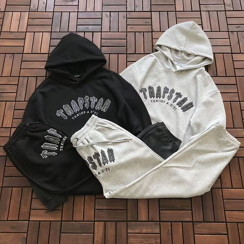 TOP PANTS TRAPSTAR HOODIE TROUSERS FLEECE 33112218
