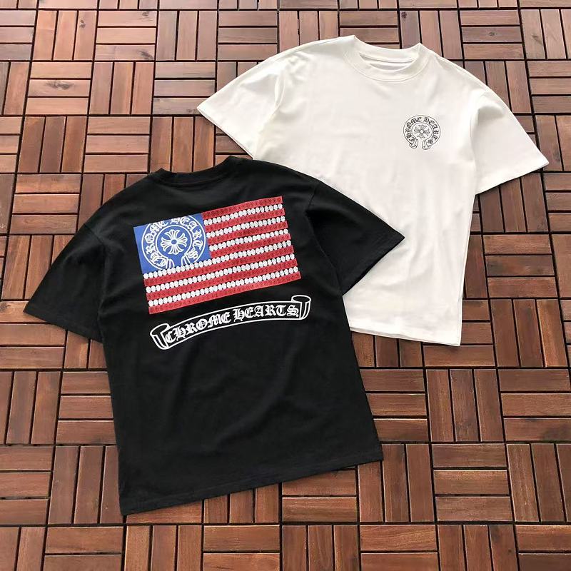 CHROME HEARTS T-SHIRT 77061528 (im 185CM 70KG iwear size M in the photo)
