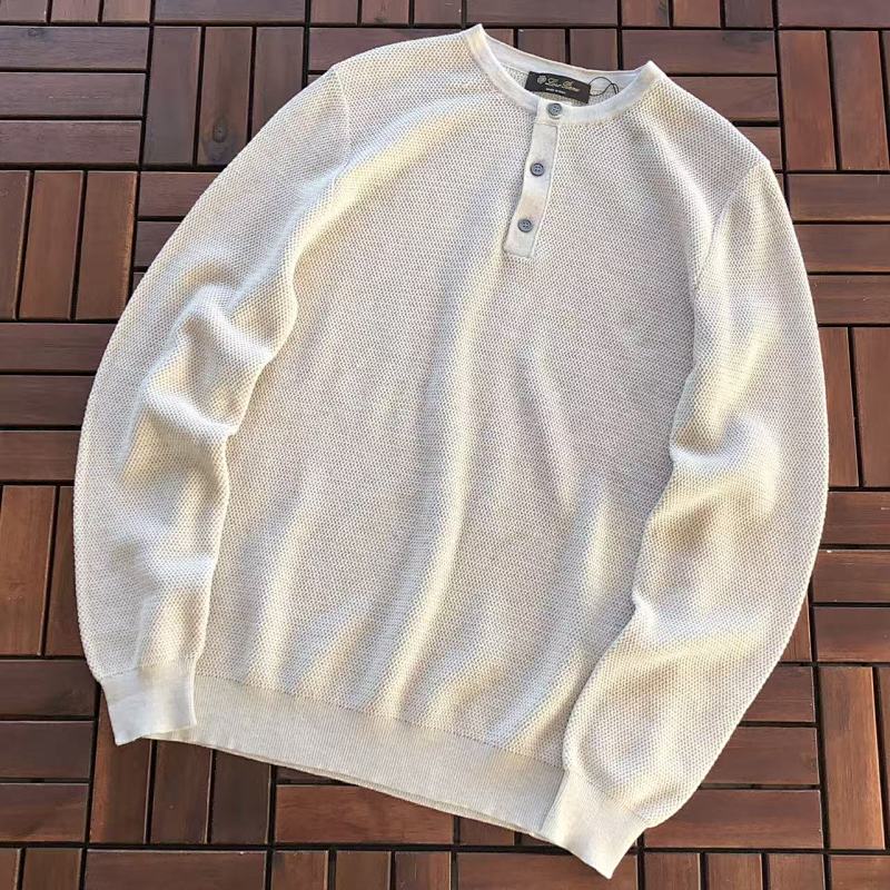 LORO PIANA SWEATER 11112101 (im 176CM 58KG iwear size M in the photo)
