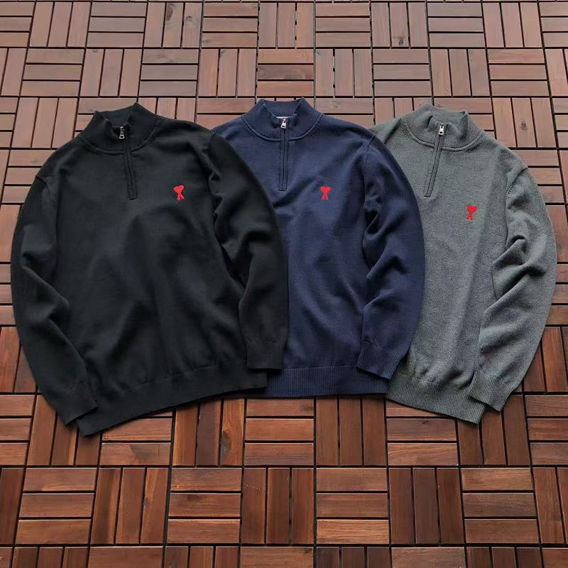AMI SWEATER 22092387 (im 180CM 68KG iwear size XL in the photo)