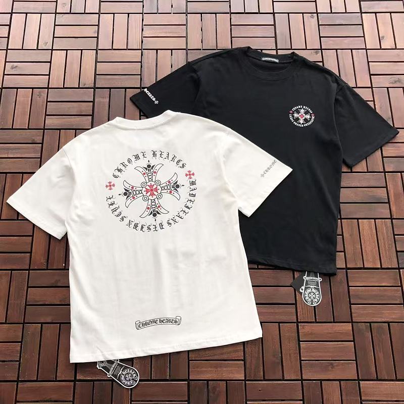 CHROME HEARTS T-SHIRT 77061522 (im 185CM 70KG iwear size M in the photo)