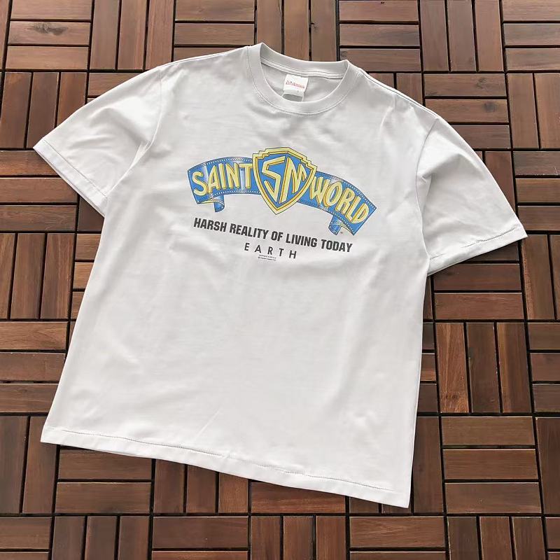 SAINT MICHAEL T-SHIRT 77042717 (im 185CM 70KG iwear size M in the photo)