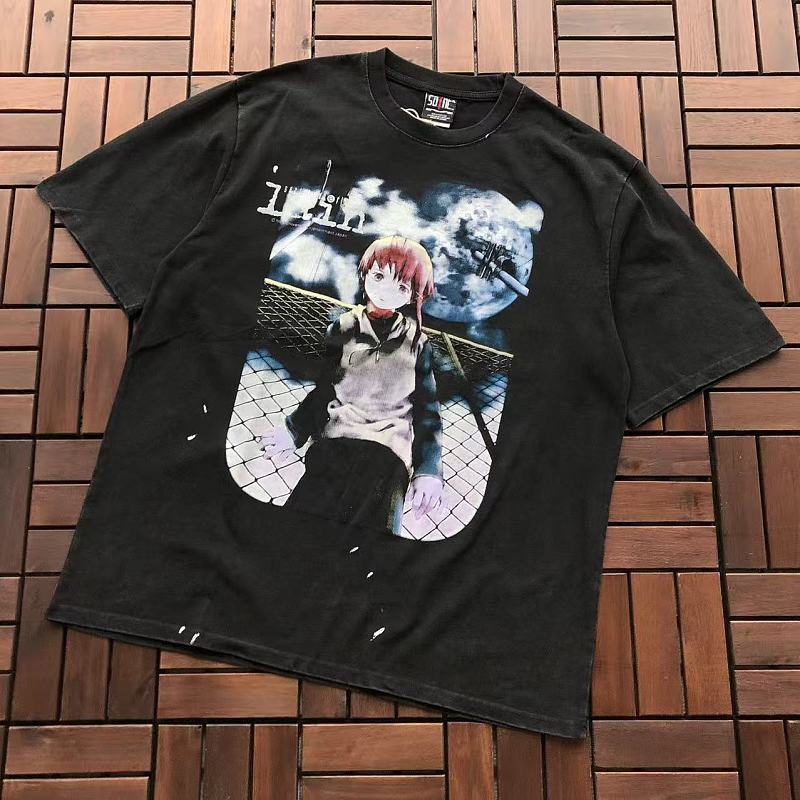 SAINT MICHAEL T-SHIRT 77042376 (im 176CM 58KG iwear size XL in the photo)