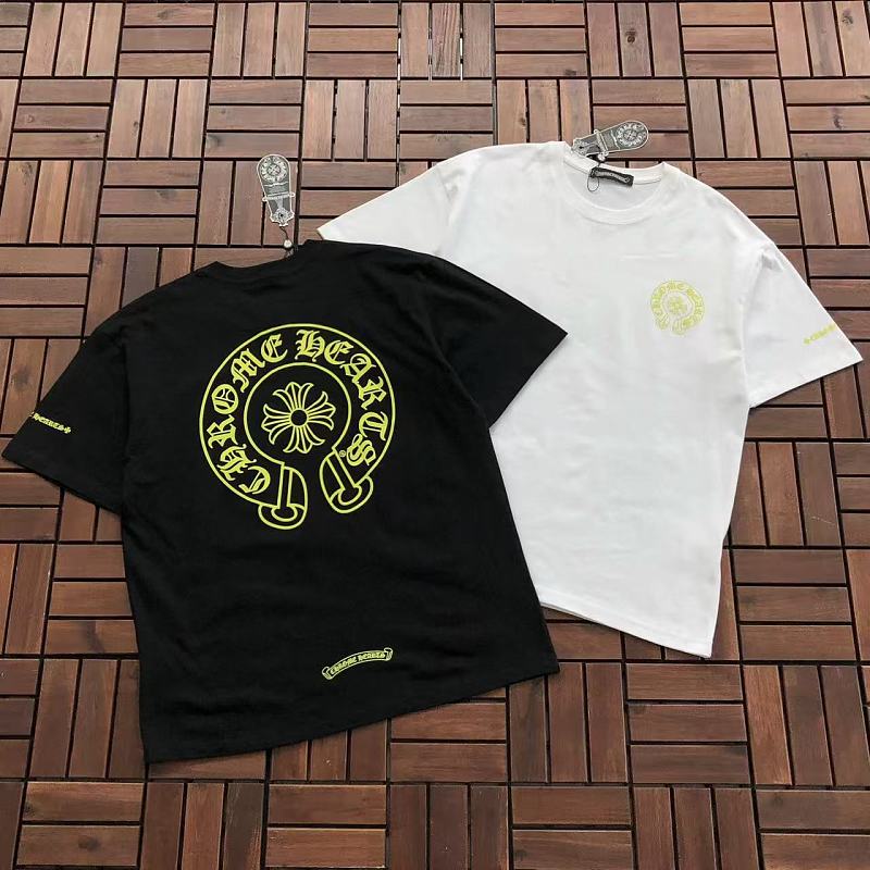 CHROME HEARTS T-SHIRT 77081101 (im 185CM 70KG iwear size M in the photo)
