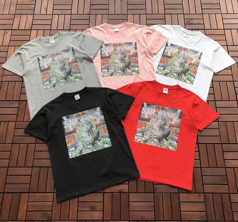 SUPREME T-SHIRT 55022769 (im 176CM 58KG iwear size M in the photo)
