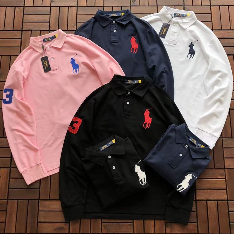 RALPH LAUREN POLO LONG-SLEEVE 22100843 (im 180CM 68KG iwear size M in the photo)