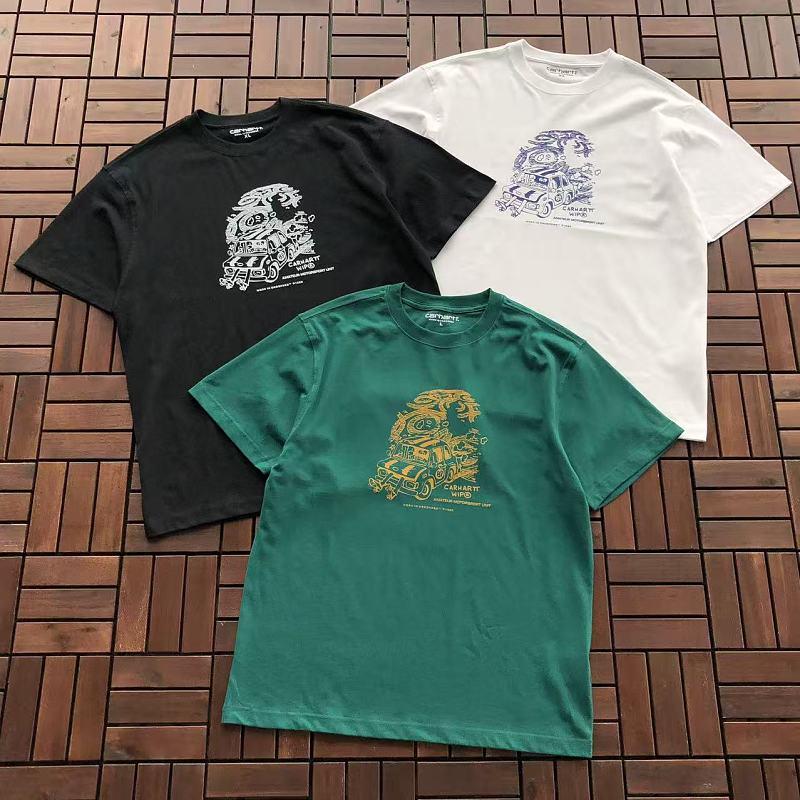 CARHARTT T-SHIRT 55041677 (im 180CM 68KG iwear size XL in the photo)