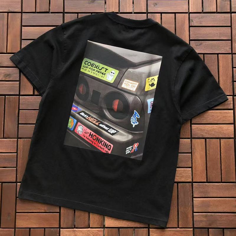 CARHARTT T-SHIRT 55052531 (im 185CM 80KG iwear size M in the photo)