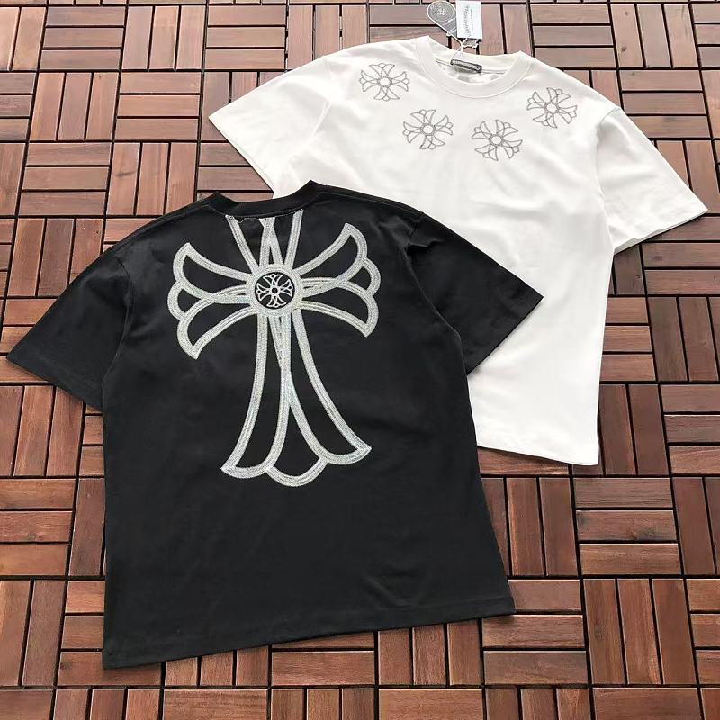CHROME HEARTS T-SHIRT 77052020 (im 185CM 80KG iwear size L in the photo)
