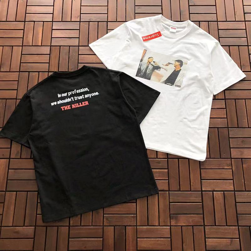 SUPREME T-SHIRT 11112119 (im 176CM 58KG iwear size L in the photo)
