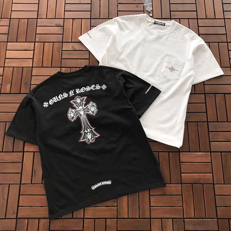 CHROME HEARTS T-SHIRT 77041026 (im 185CM 70KG iwear size M in the photo)