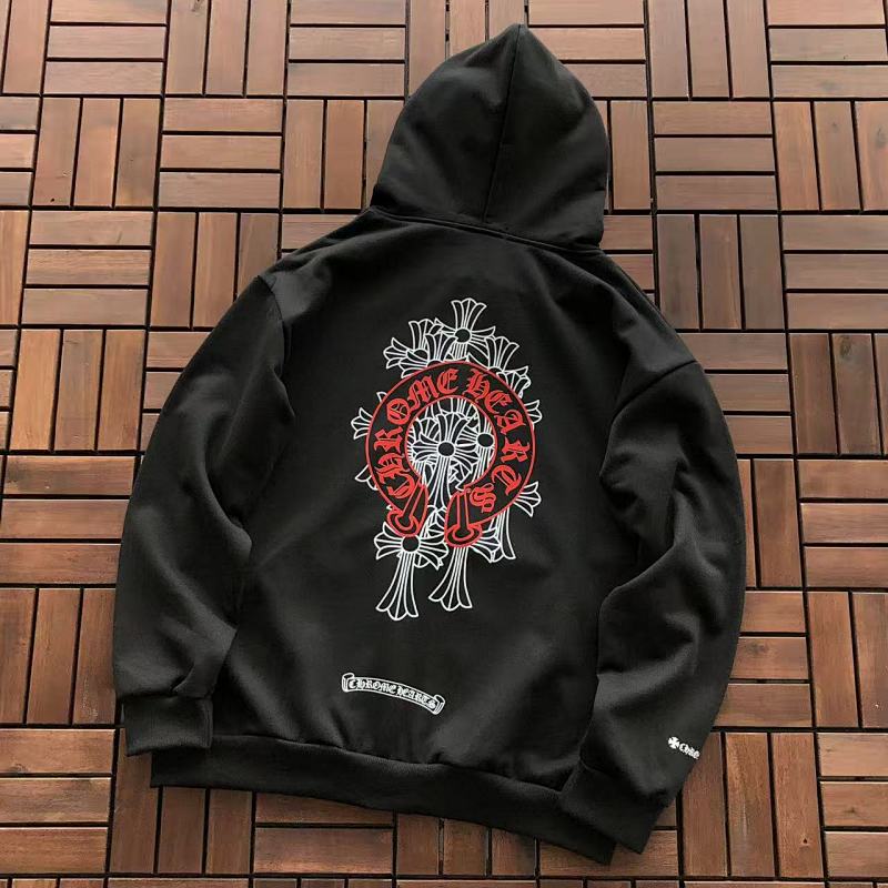 CHROME HEARTS HOODIE 77022703 (im 185CM 80KG iwear size S in the photo)