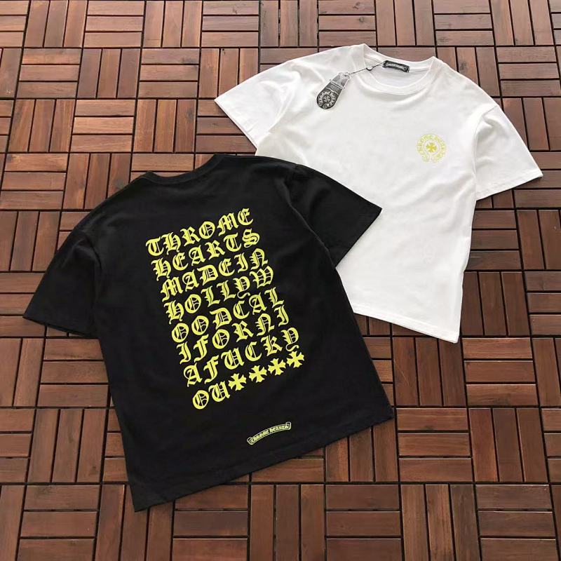 CHROME HEARTS T-SHIRT 77041030 (im 185CM 70KG iwear size M in the photo)