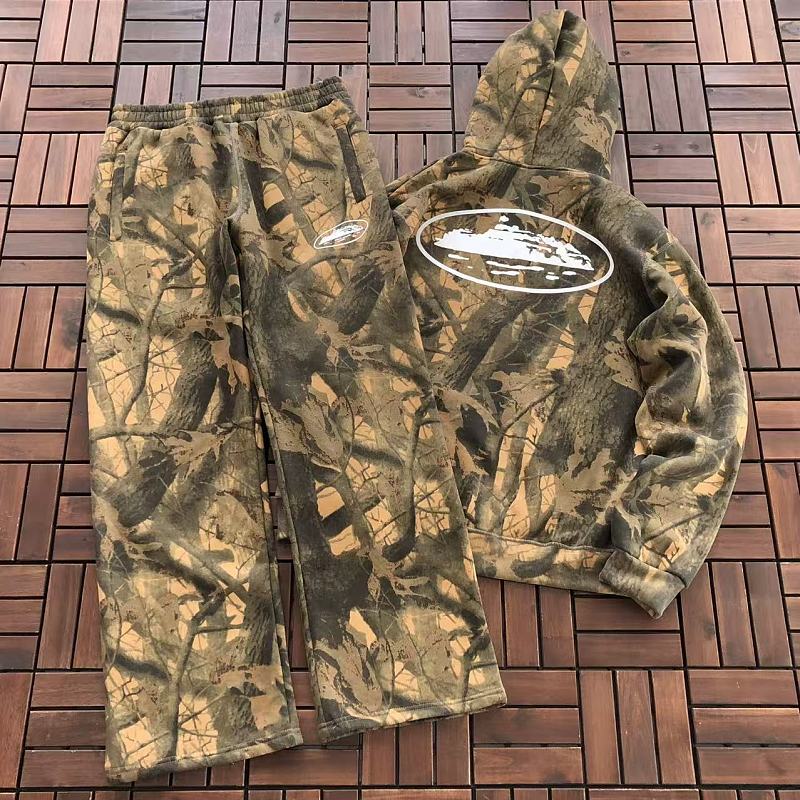TOP PANTS CORTEIZ HOODIE TROUSERS FLEECE 77081824
