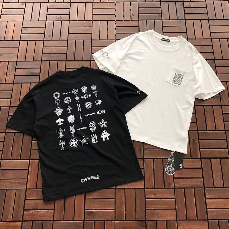 CHROME HEARTS T-SHIRT 77061014 (im 185CM 70KG iwear size M in the photo)