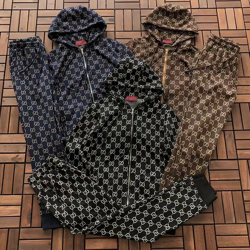 GUCCI HOODIE TROUSERS 11120710 (im 170CM 60KG iwear size L in the photo)