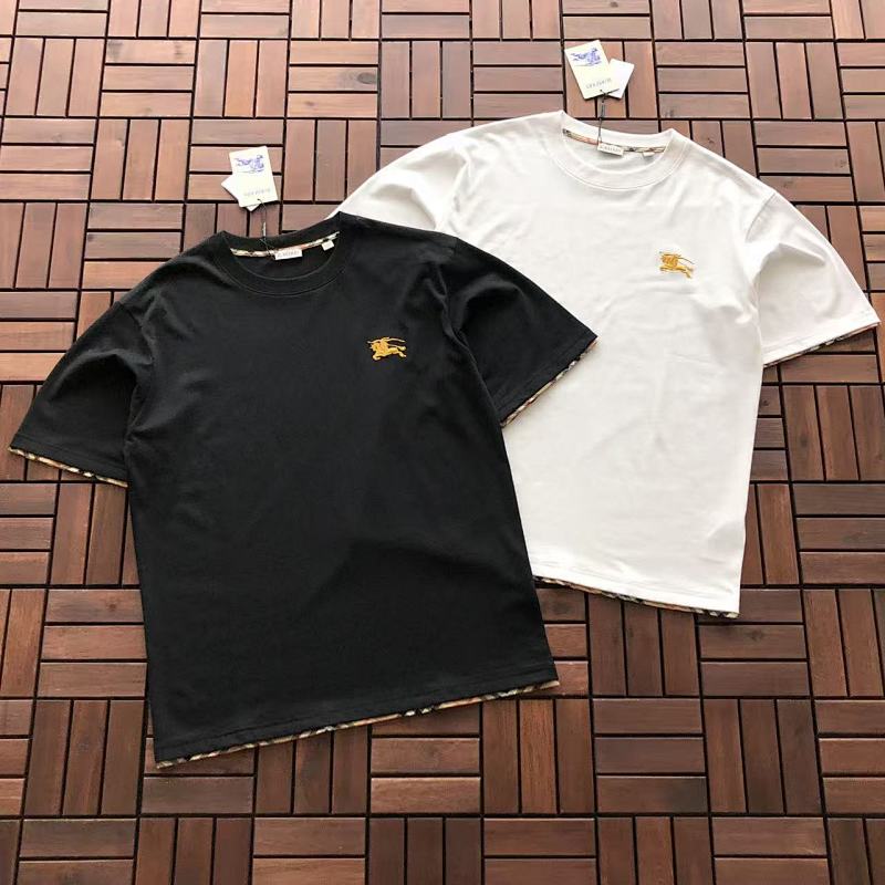 BURBERRY T-SHIRT 66030135 (im 185CM 80KG iwear size L in the photo)