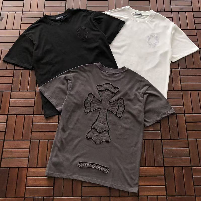 CHROME HEARTS T-SHIRT 77061510 (im 185CM 70KG iwear size M in the photo)