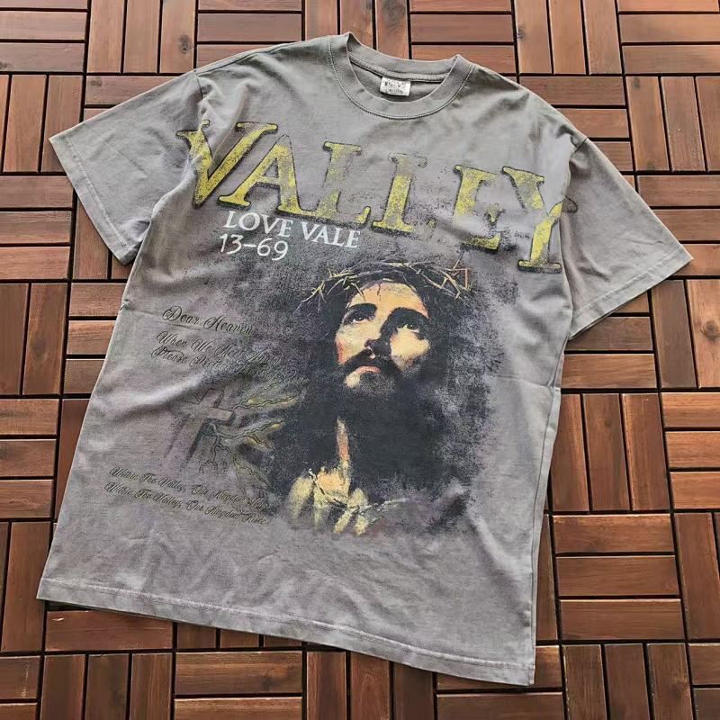 VALLEY T-SHRIT 11111019 (im 176CM 58KG iwear size L in the photo)