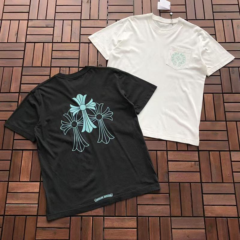 CHROME HEARTS T-SHIRT 55022703 (im 185CM 80KG iwear size S in the photo)