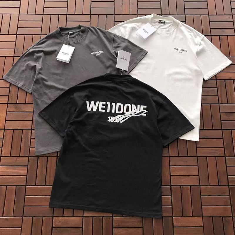 WE11DONE T-SHIRT 55040917 (im 185CM 70KG iwear size S in the photo)