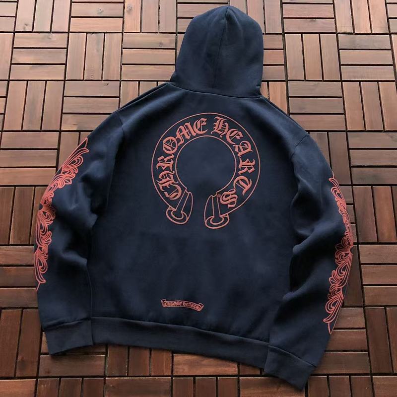 CHROME HEARTS HOODIE FLEECE 66082715 (im 185CM 70KG iwear size M in the photo)