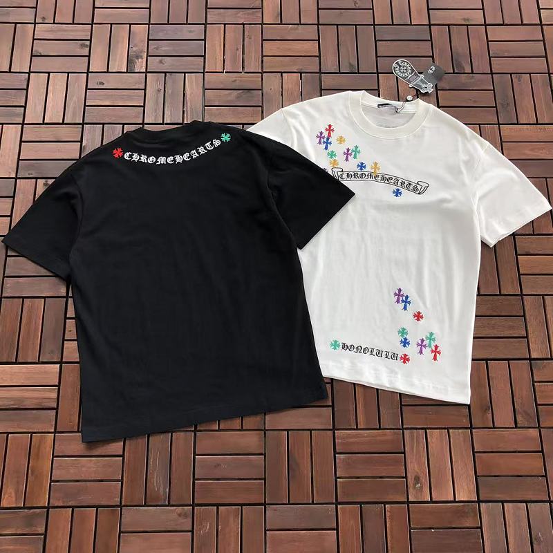 CHROME HEARTS T-SHIRT 55042612 (im 185CM 80KG iwear size M in the photo)