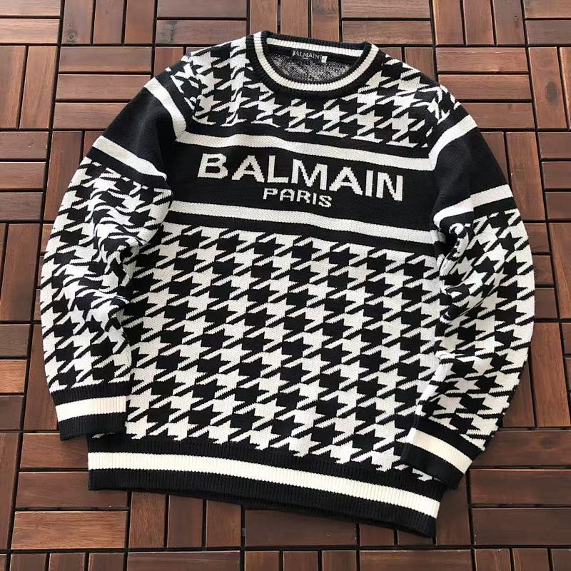BALMAIN SWEATER 33121715 (im 180CM 68KG iwear size M in the photo)