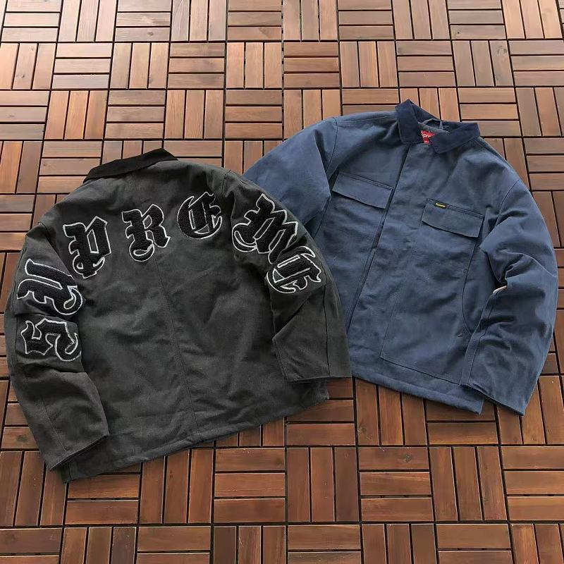 SUPREME COTTON JACKET 77070665 (im 185CM 70KG iwear size M in the photo)