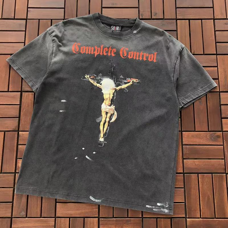 SAINT MICHAEL T-SHIRT 55020575 (im 176CM 58KG iwear size S in the photo)
