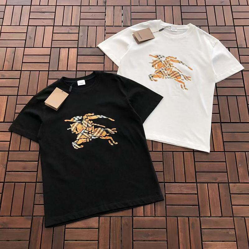 BURBERRY T-SHIRT 77070224 (im 185CM 80KG iwear size L in the photo)