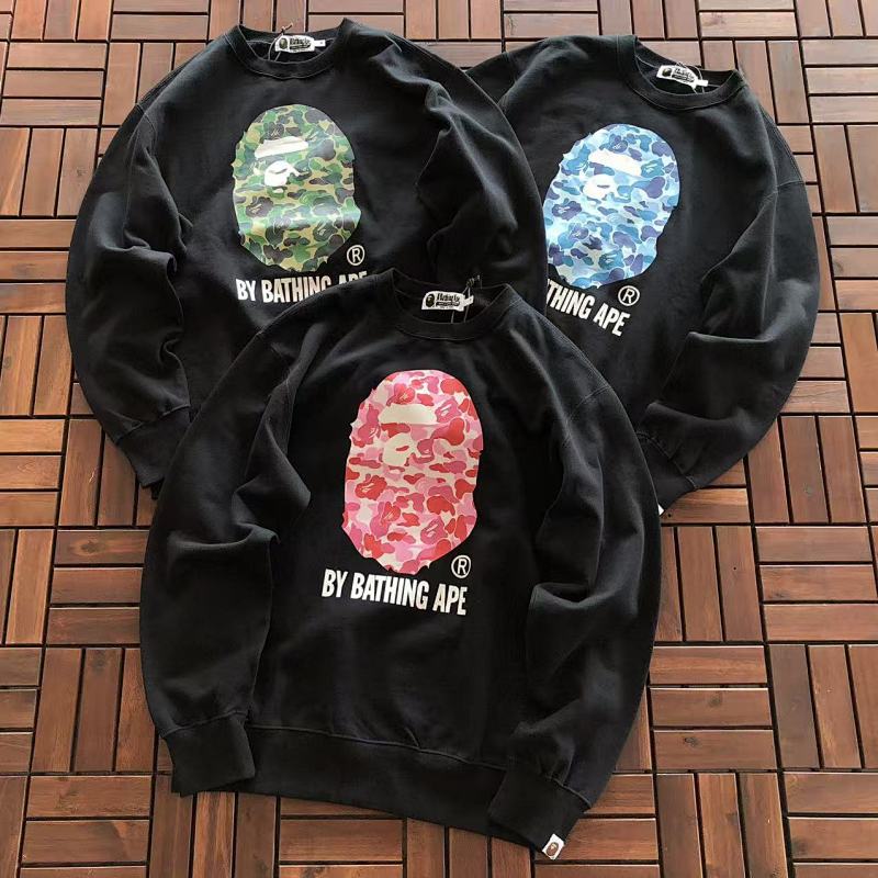 BAPE SWEATER FLEECE 11100475 (im 180CM 68KG iwear size M in the photo)